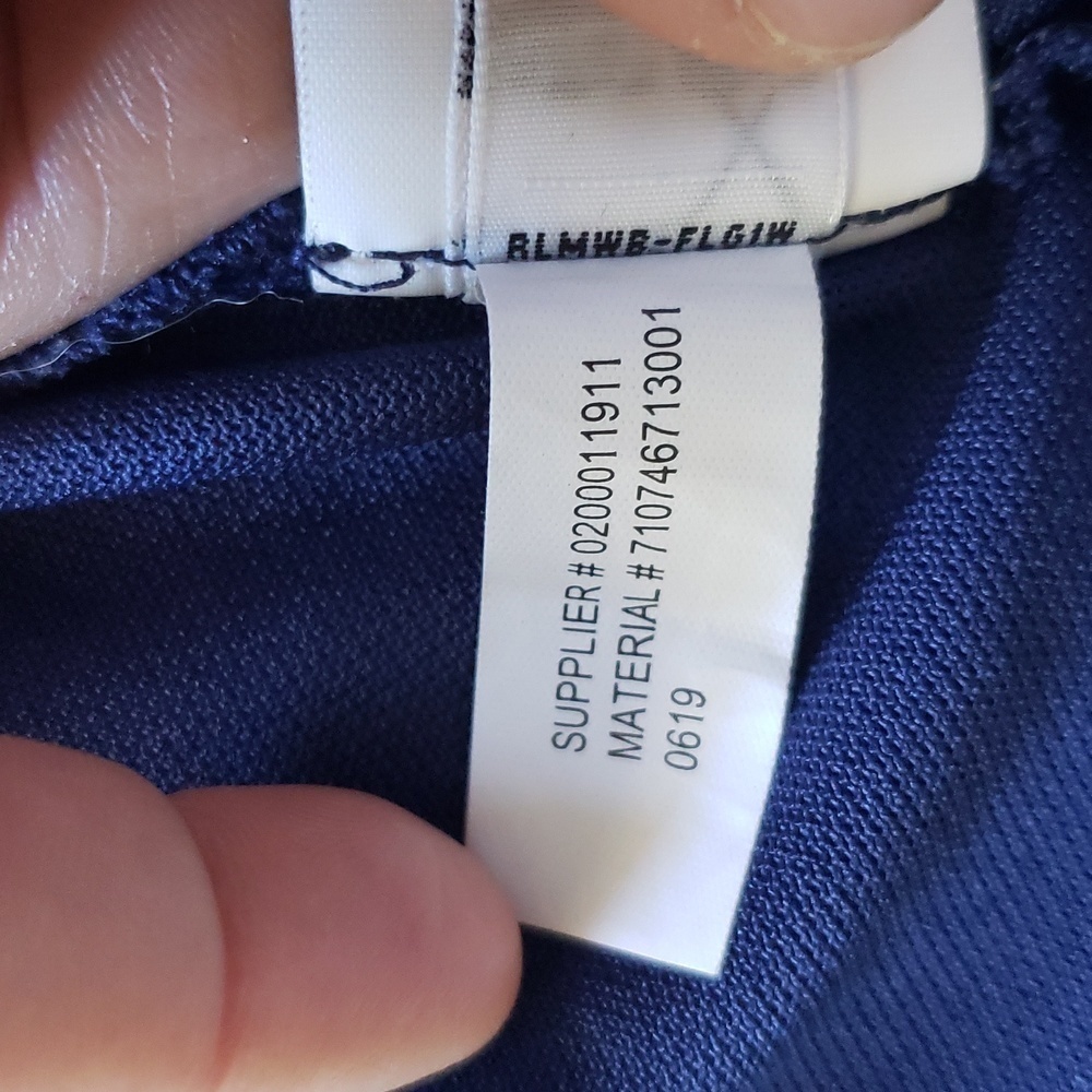 POLO Ralph Lauren Performance Polo Blocked - Blue Yellow Green White, Size XXL - Picture 11 of 14
